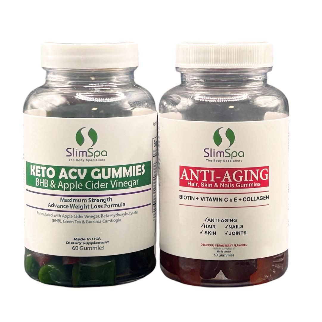 Beautify & Slim Down Gummies Duo - SlimSpaOnline