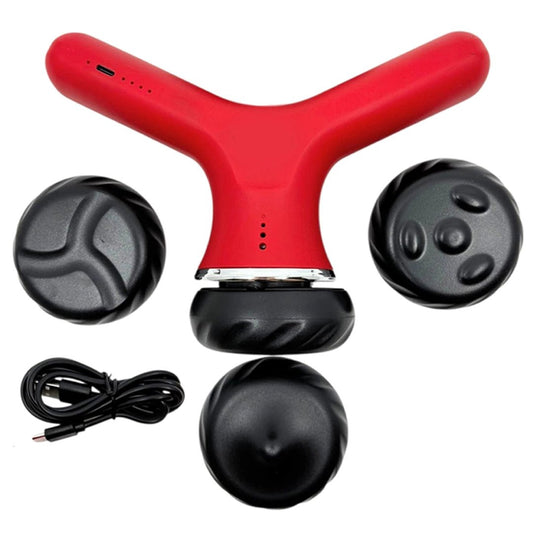 BellyWave Massager with 4 interchangeable heads — wireless body contouring device | SlimSpa