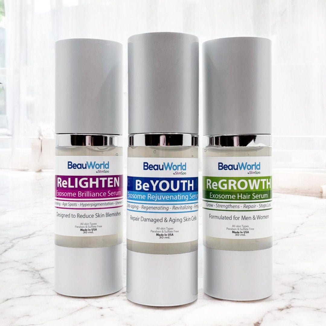 BeWell. BeBright. BeYou. Exosome Trio (3x30 ml) - SlimSpaOnline