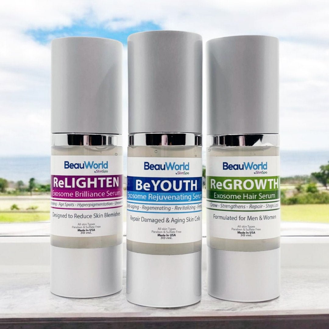 BeWell. BeBright. BeYou. Exosome Trio (3x30 ml) - SlimSpaOnline