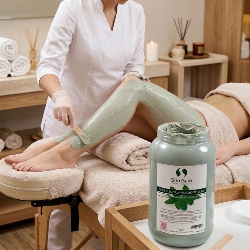 Body Clay Mask - Professional Detox & Inch Loss Treatment (1 Gallon) - SlimSpaOnline