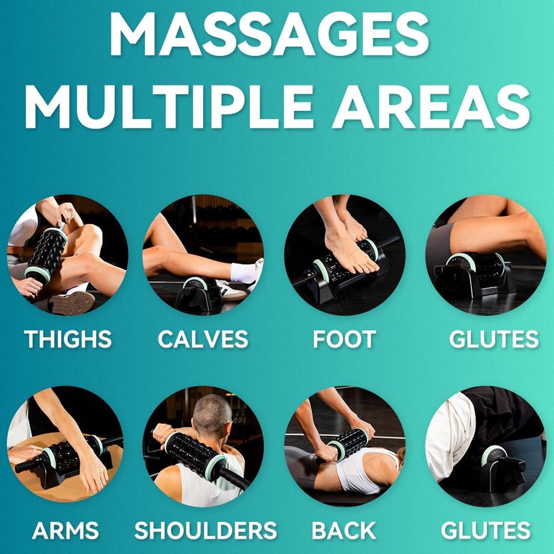 Percussive massager for estheticians — anti-cellulite treatment device with free 2-product bonus kit
