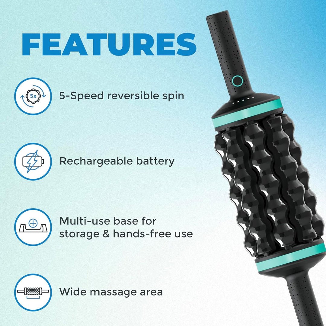 Professional rolling percussive massager — 3X better body contouring results for spa professionals