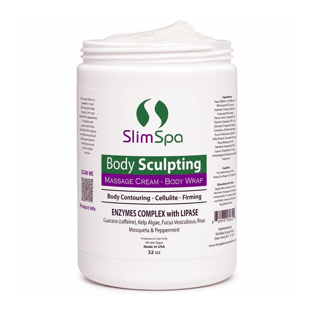 Body Sculpting Cream 32 oz – Professional Anti-Cellulite Firming & Contouring Treatment - SlimSpaOnline