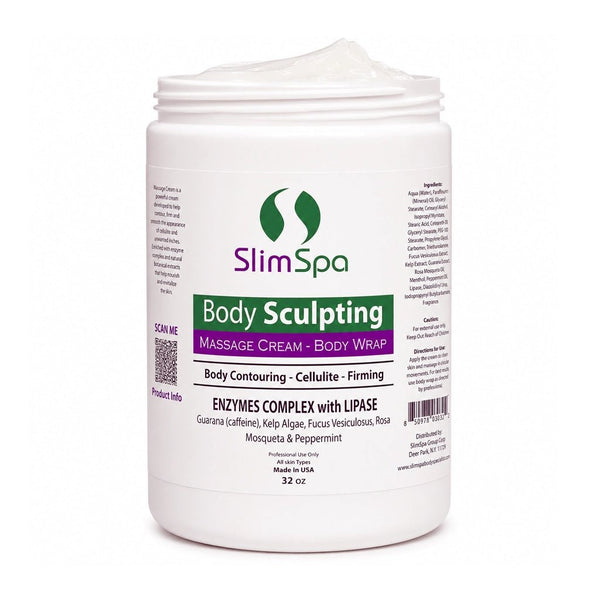 Body Sculpting Cream 32 oz – Professional Anti-Cellulite Firming