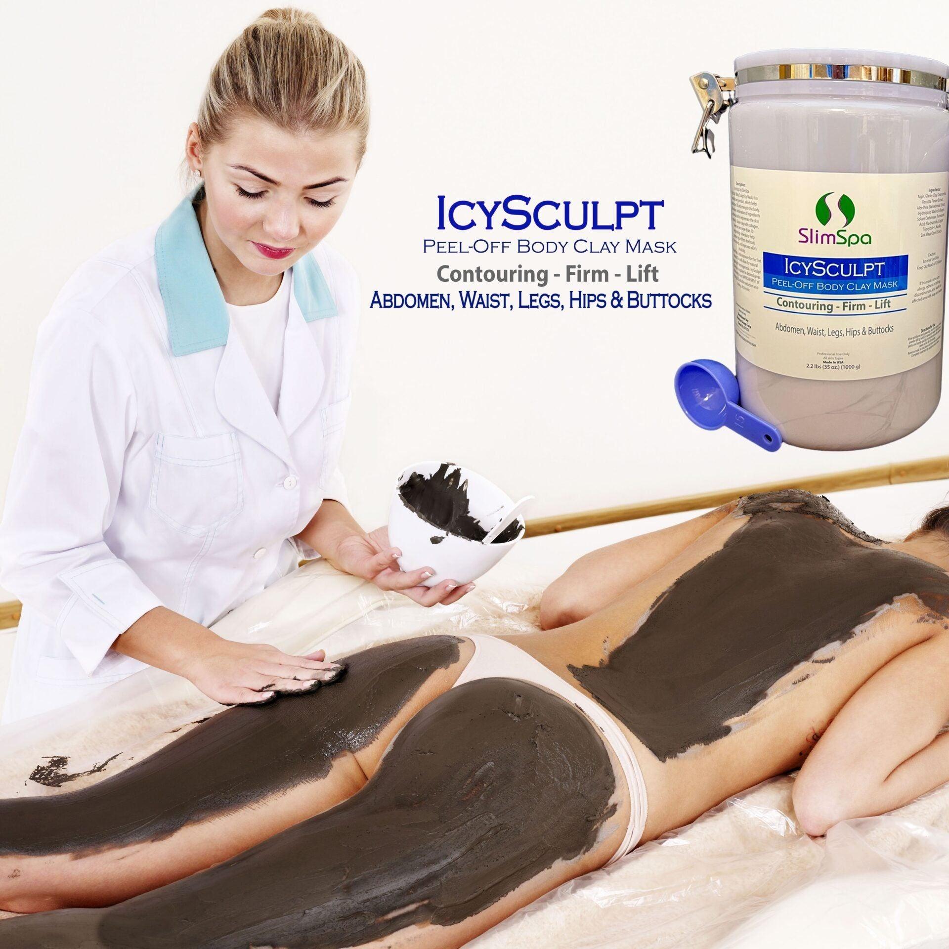 IcySculpt Peel-Off Body Clay Mask 2.2 lbs-1578