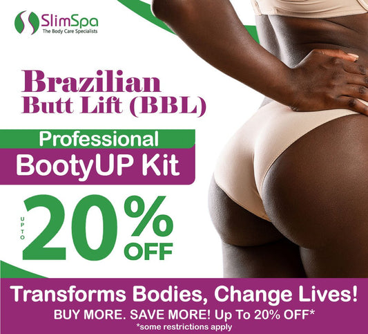 Brazilian Booty Lift Kit — complete 3-phase professional enhancement system for estheticians | SlimSpa