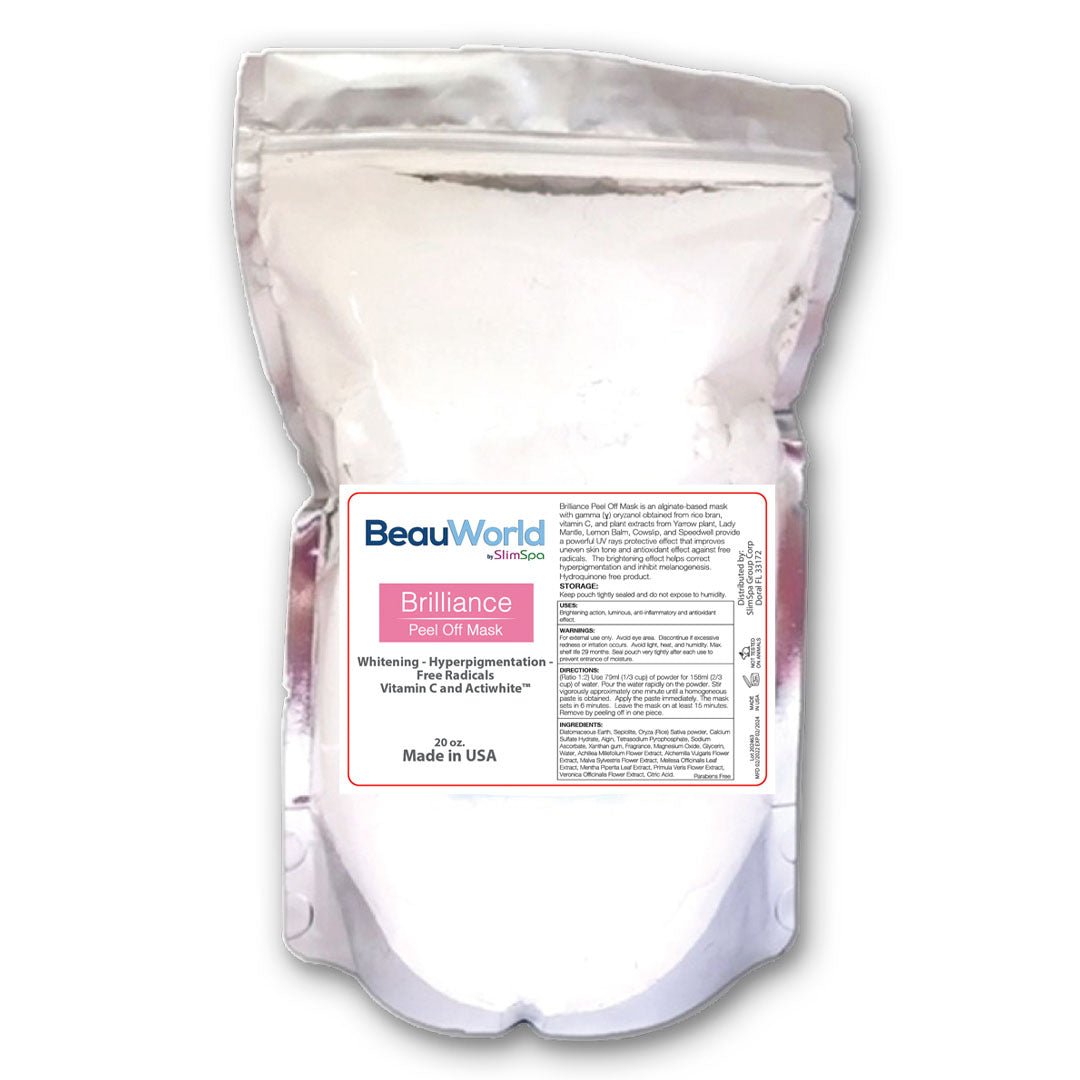 Brilliance Peel Off Mask 20 oz. - SlimSpaOnline