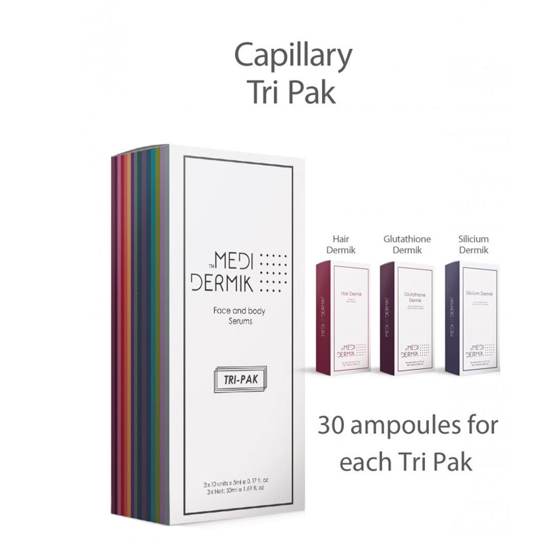 Capillary "Alopecia" Tri Pak (30 Ampoules x 5ml) - SlimSpaOnline