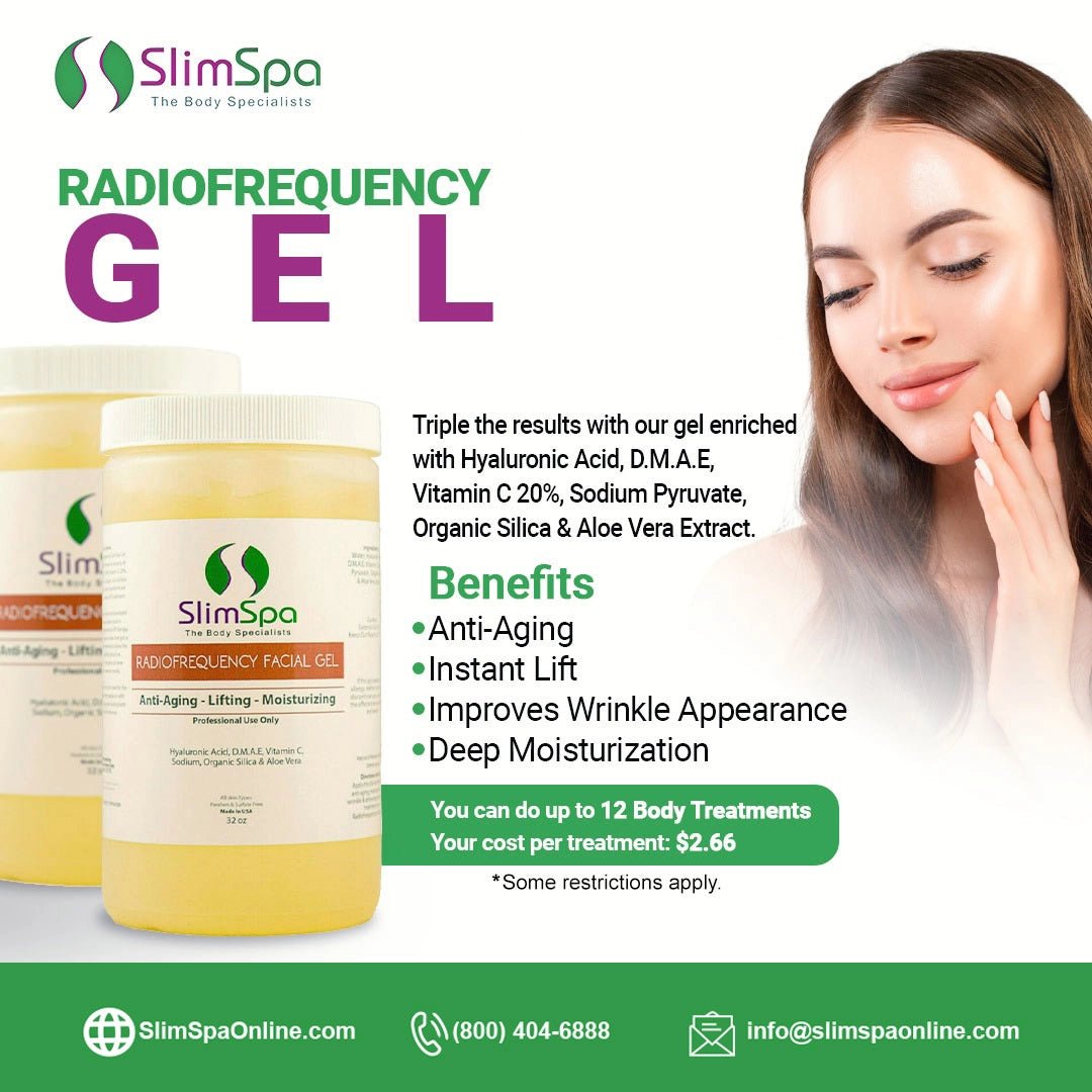Cavitation & Radiofrequency RF (COMBO) Gel 32 oz - SlimSpaOnline