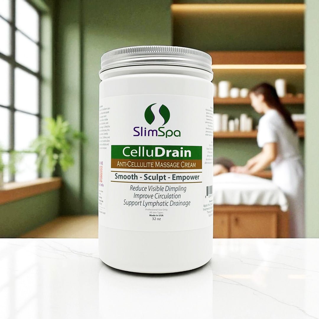 CelluDrain – Anti - Cellulite Massage Cream 32 oz. - SlimSpaOnline