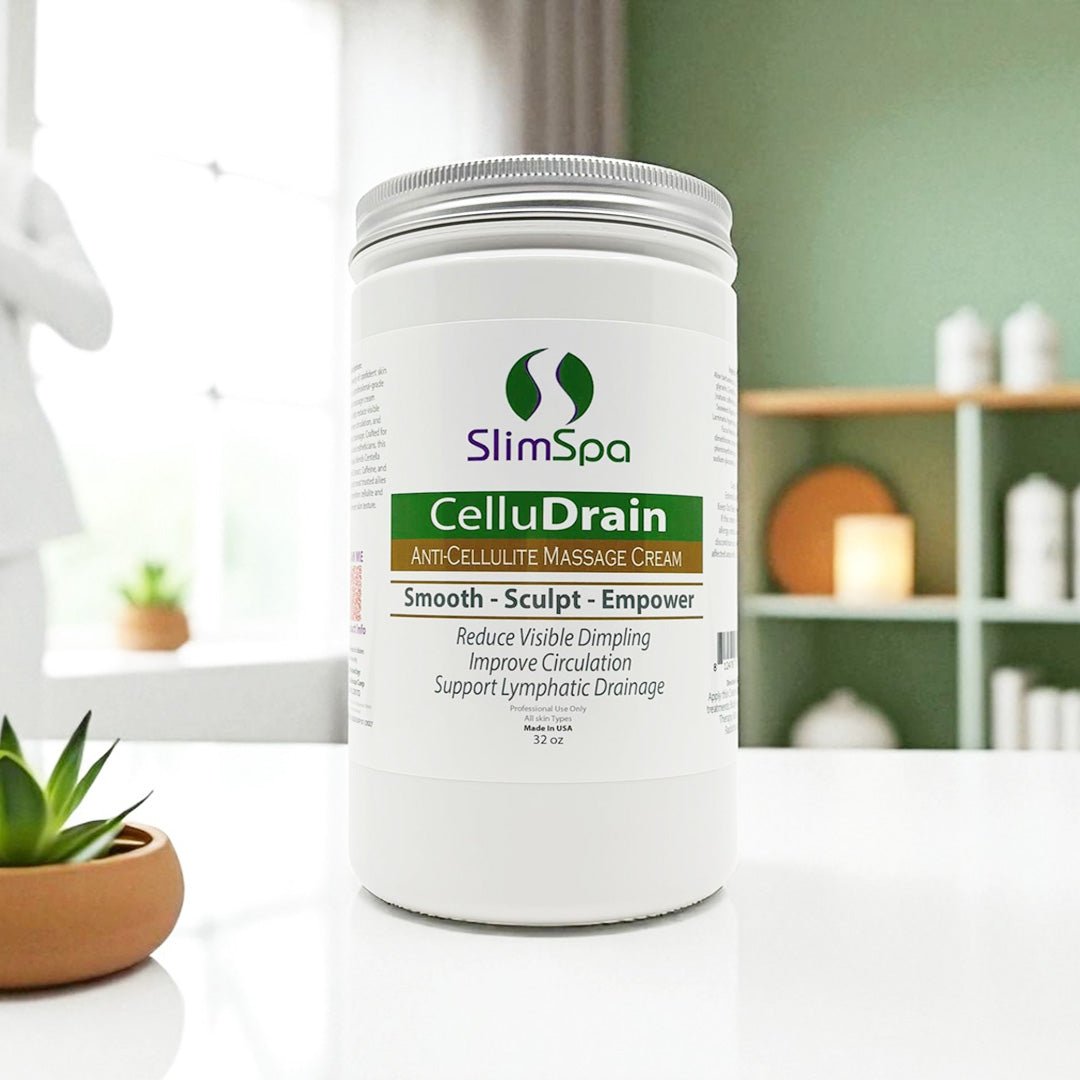 CelluDrain – Anti - Cellulite Massage Cream 32 oz. - SlimSpaOnline
