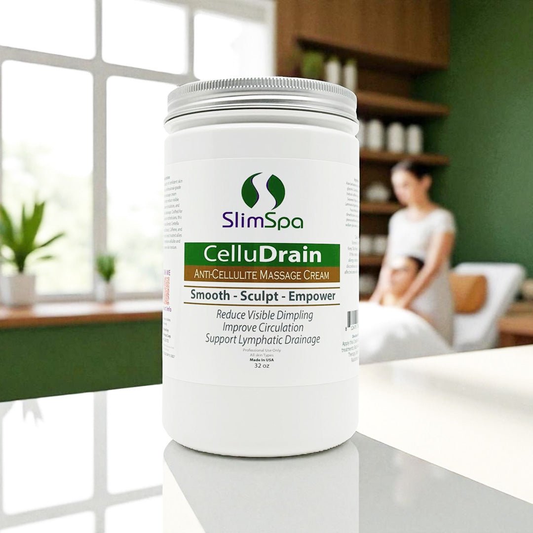 CelluDrain – Anti - Cellulite Massage Cream 32 oz. - SlimSpaOnline