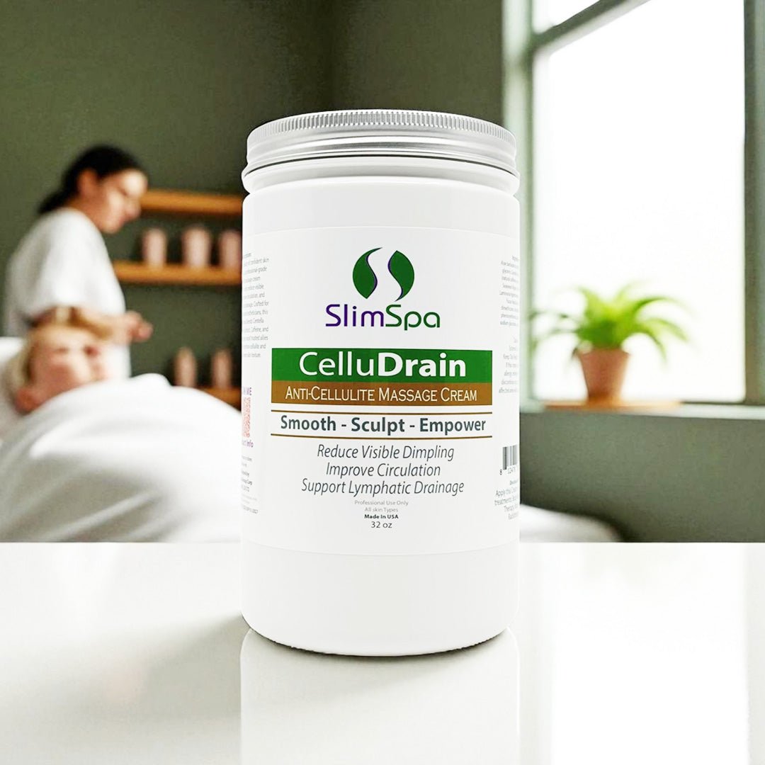 CelluDrain – Anti - Cellulite Massage Cream 32 oz. - SlimSpaOnline