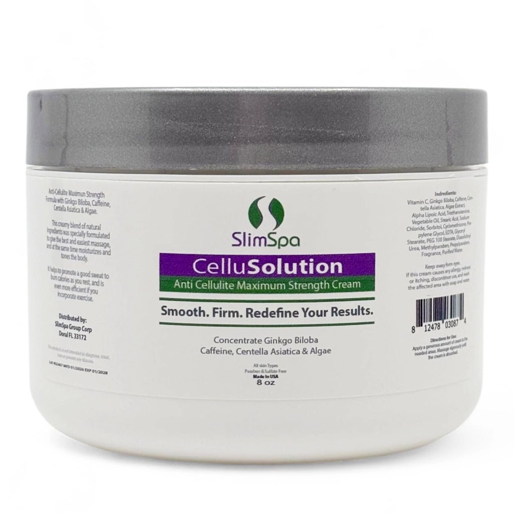 CelluSolution Anti - Cellulite Cream 8oz - SlimSpaOnline