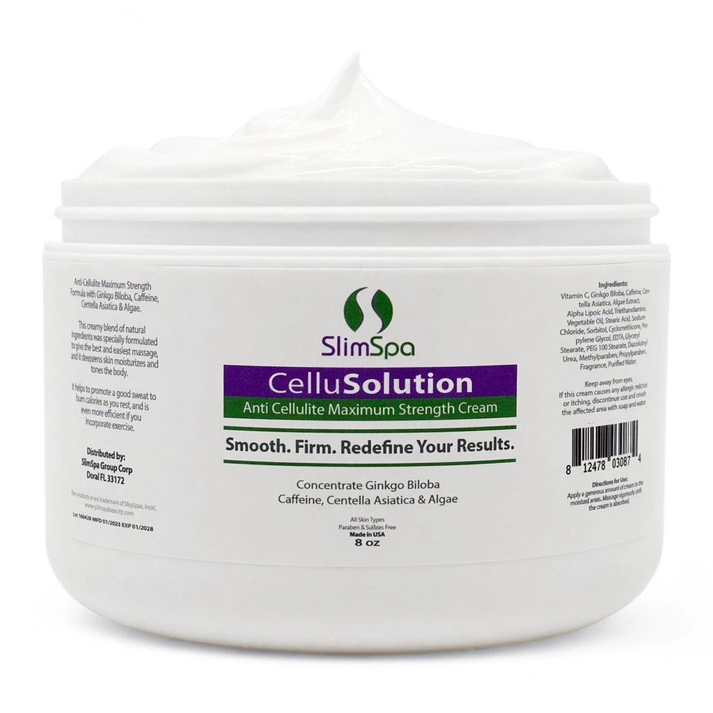 CelluSolution Anti - Cellulite Cream 8oz - SlimSpaOnline