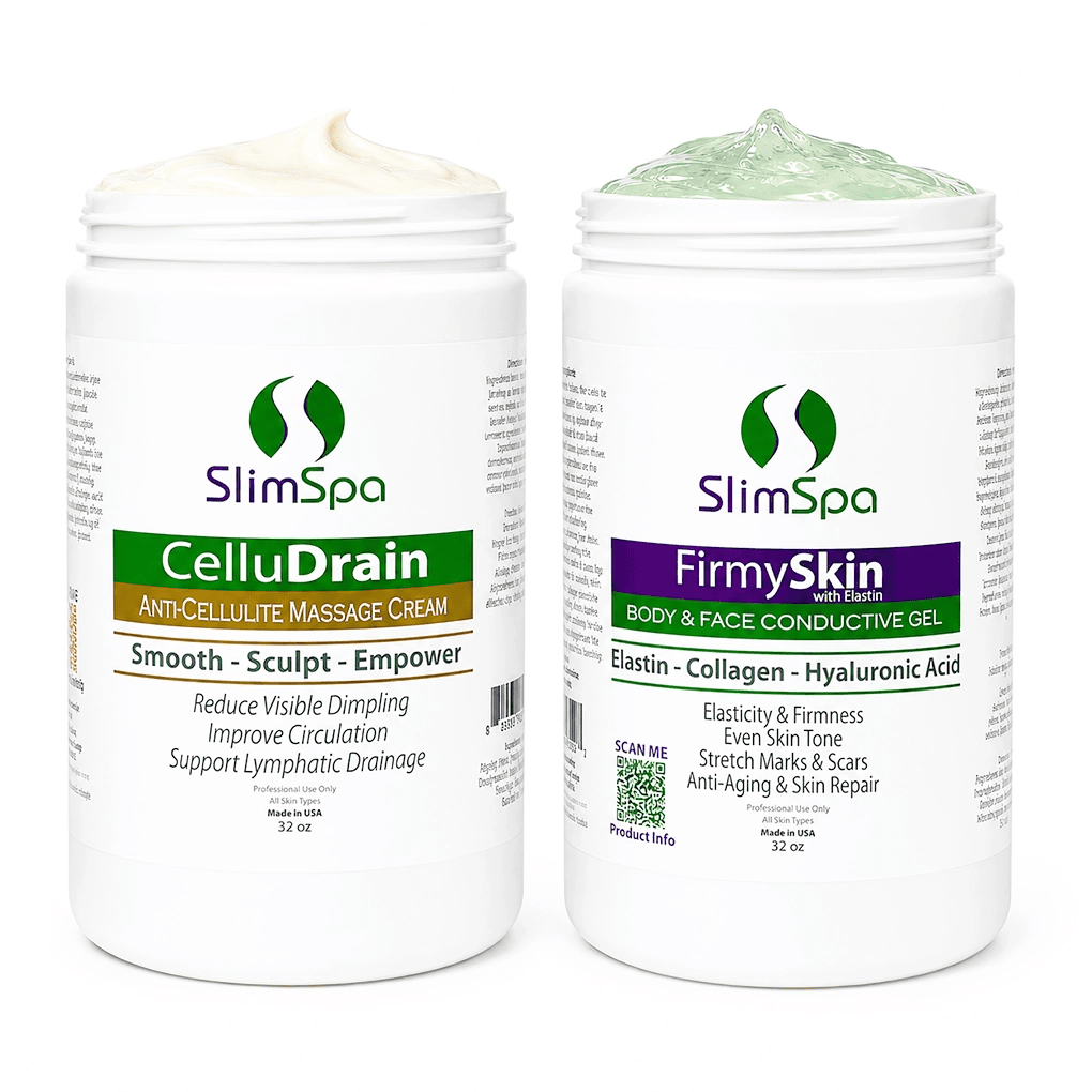 CelluTone Anti-Cellulite & Firming Body Treatment Set – Professional Spa Duo - SlimSpaOnline