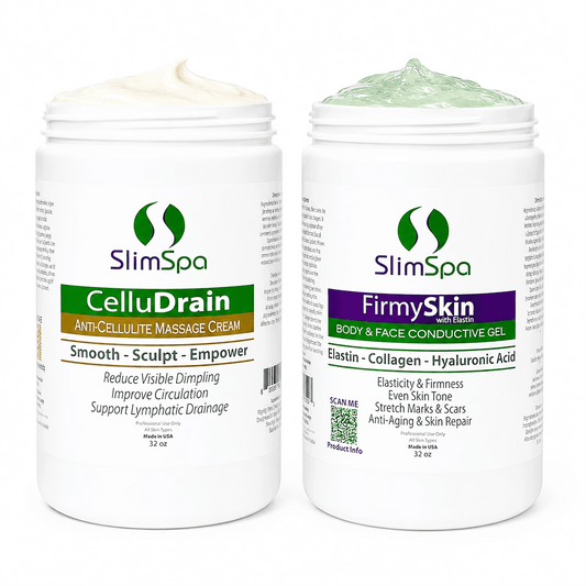 CelluTone Anti-Cellulite & Firming Body Treatment Set – Professional Spa Duo - SlimSpaOnline