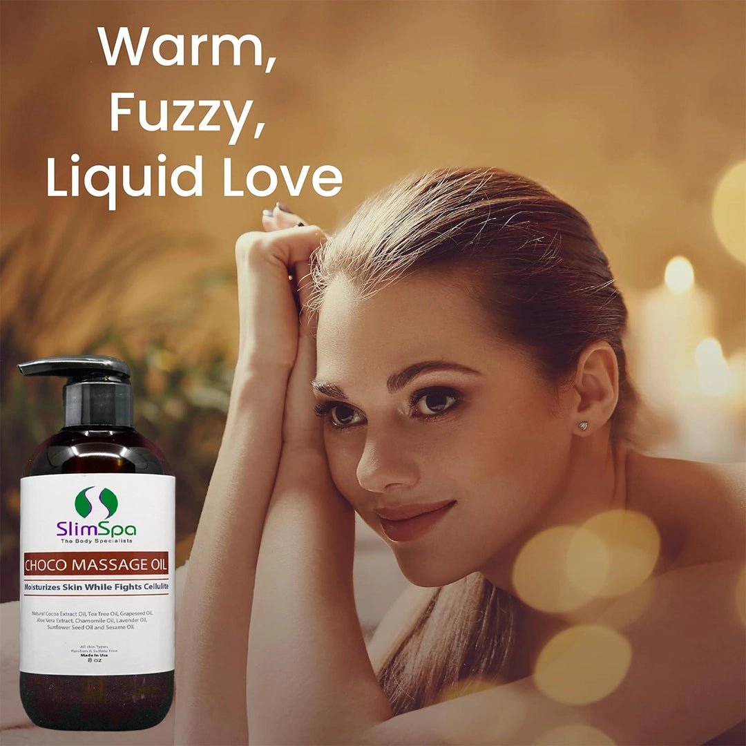 Choco Body Massage Oil 8oz - SlimSpaOnline