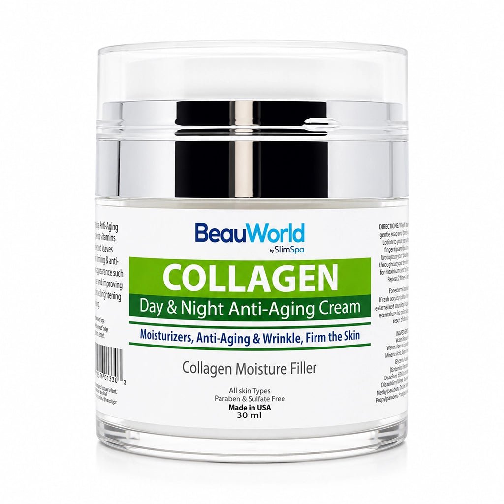 Collagen Anti-Aging Moisture Filler Cream 50ml – Professional Wrinkle Filling & Plumping Treatment - SlimSpaOnline