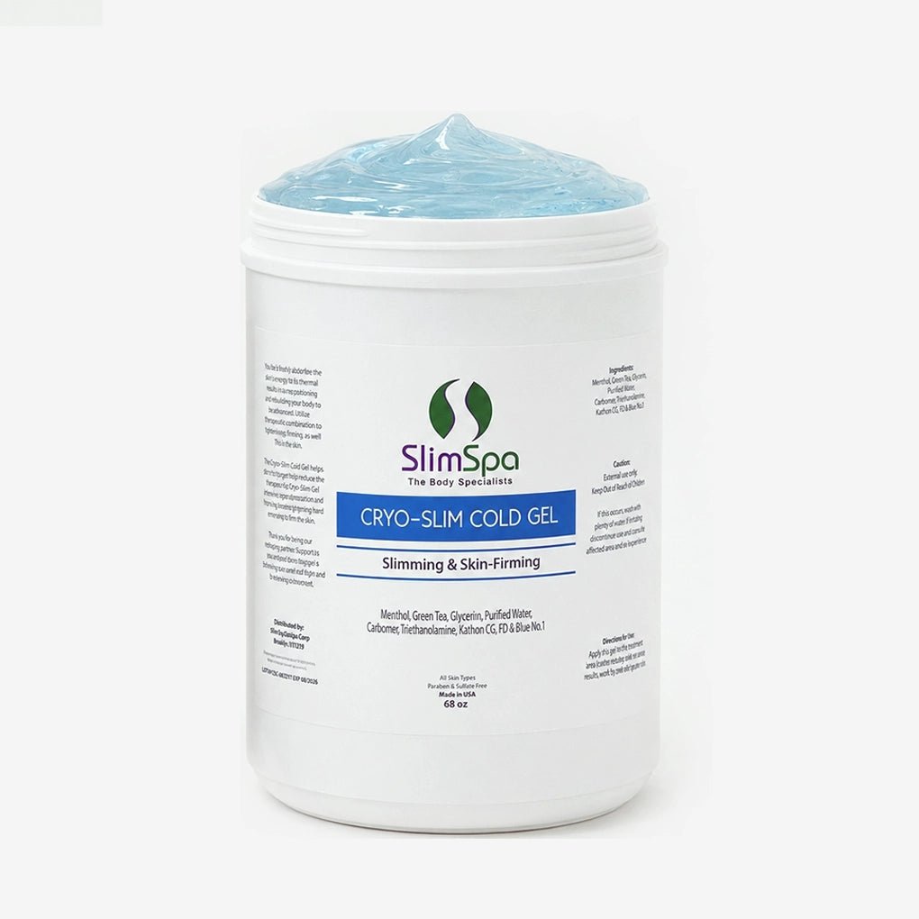 Cryo-Slim Cold Gel 64oz — professional cryotherapy body contouring & firming for high-volume spas | SlimSpa