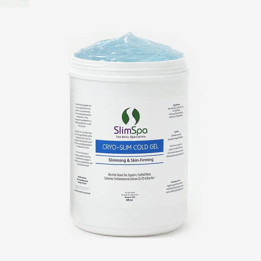 Cryo-Slim Cold Gel 64oz — professional cryotherapy body contouring & firming for high-volume spas | SlimSpa