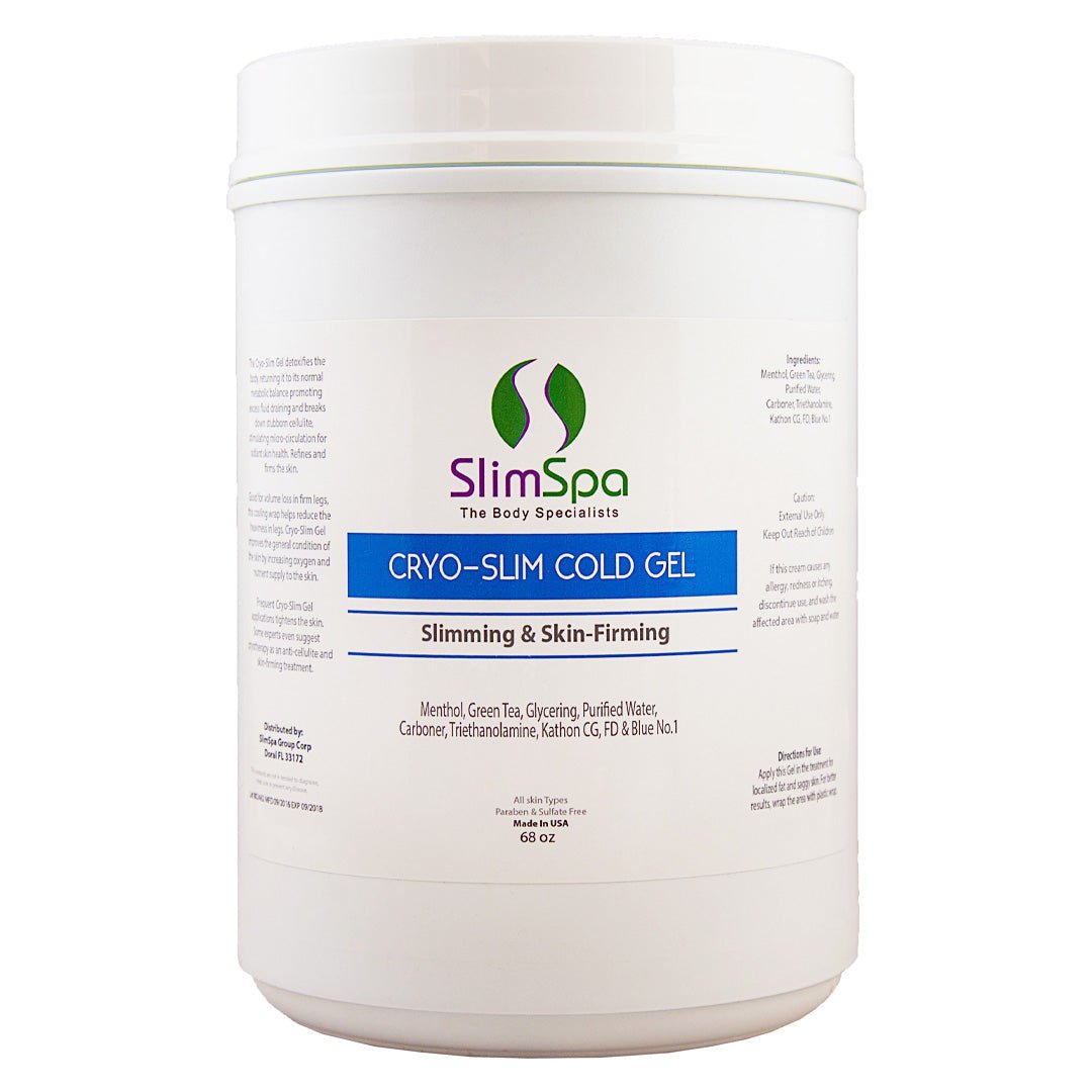 Cryo - Slim Cold Gel 64 oz - Professional Cryotherapy for Body Contouring & Firming - SlimSpaOnline