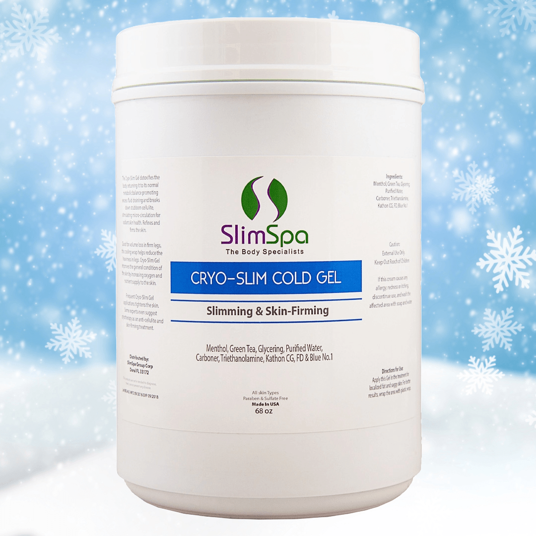 Cryo - Slim Cold Gel 64 oz - Professional Cryotherapy for Body Contouring & Firming - SlimSpaOnline
