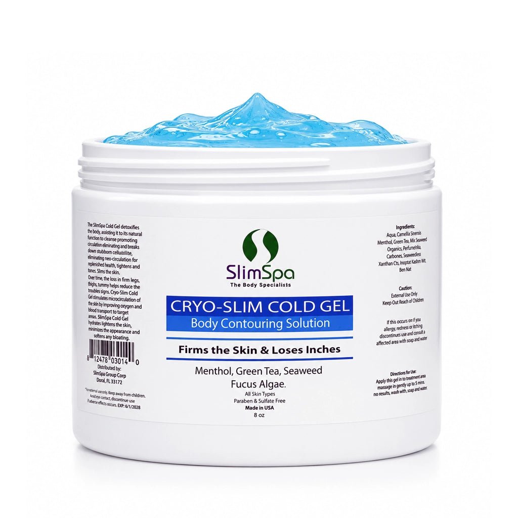 Cryo-Slim Cold Gel - Professional Cryotherapy Body Contouring Gel (8 oz) - SlimSpaOnline