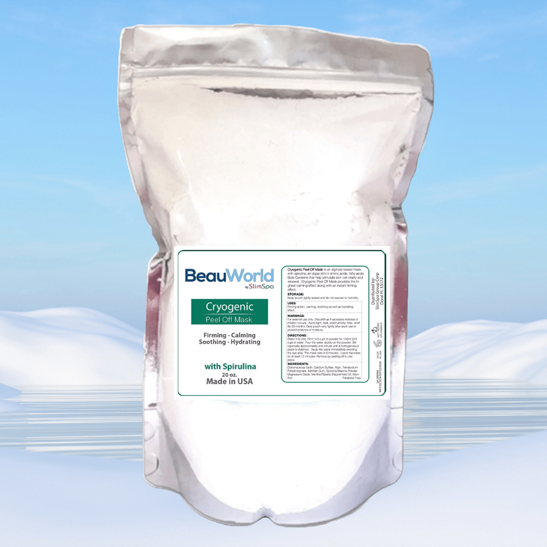 Cryogenic Peel - Off Mask with Spirulina 20 oz. - SlimSpaOnline