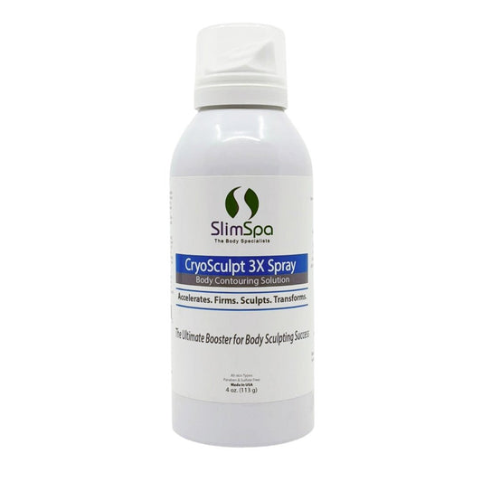 CryoSculpt 3X Spray 4oz — professional cryotherapy accelerator for 3X body contouring results | SlimSpa