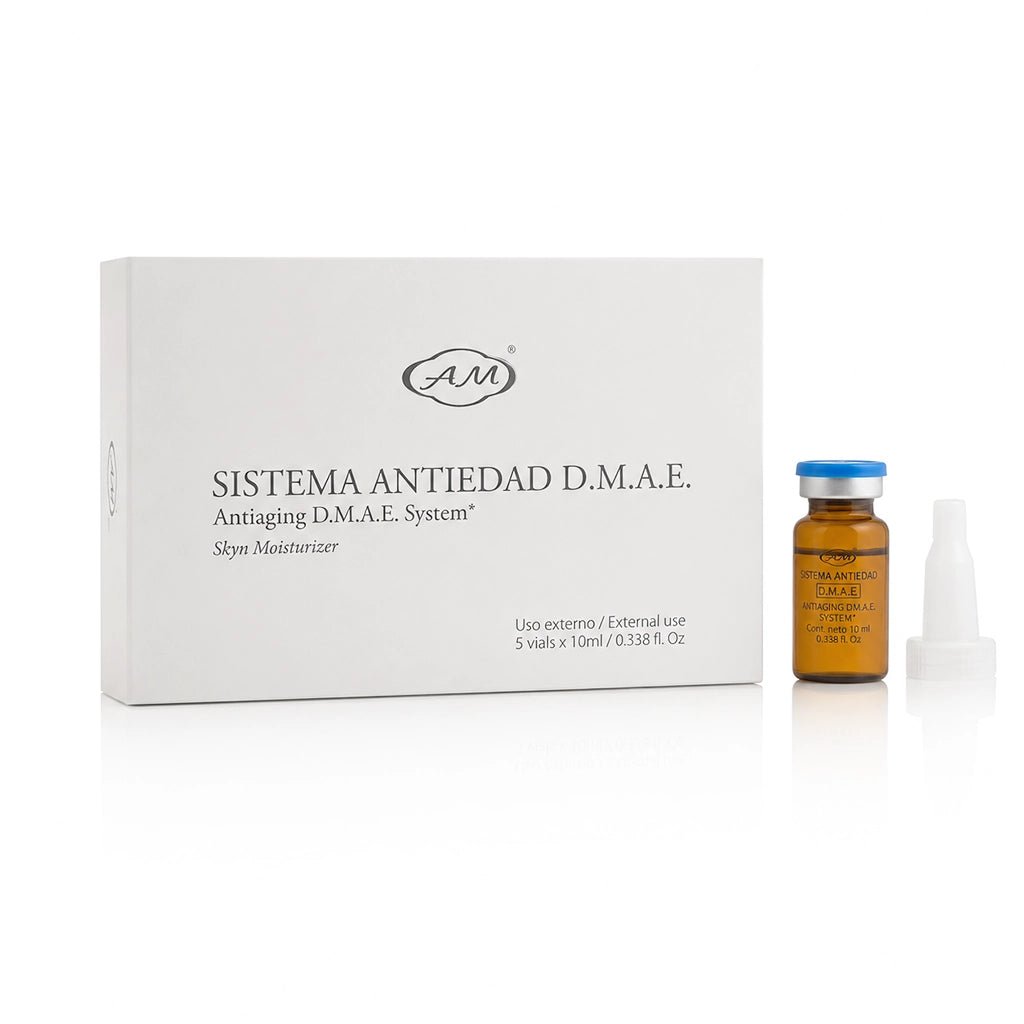 DMAE Anti-Aging Mesotherapy Vials – Professional Non-Surgical Bio-Lifting, Face & Neck Firming (DMAE · HA · Peptides, 5x10ml) - SlimSpaOnline