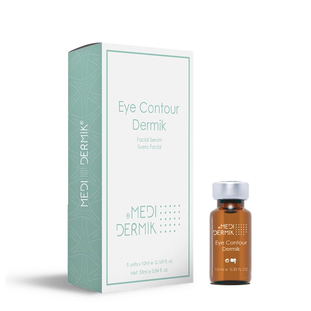 Eye Contour Serum — Professional Anti-Puffiness, Dark Circle & Fine Line Treatment for Estheticians, 5x10ml - SlimSpaOnline