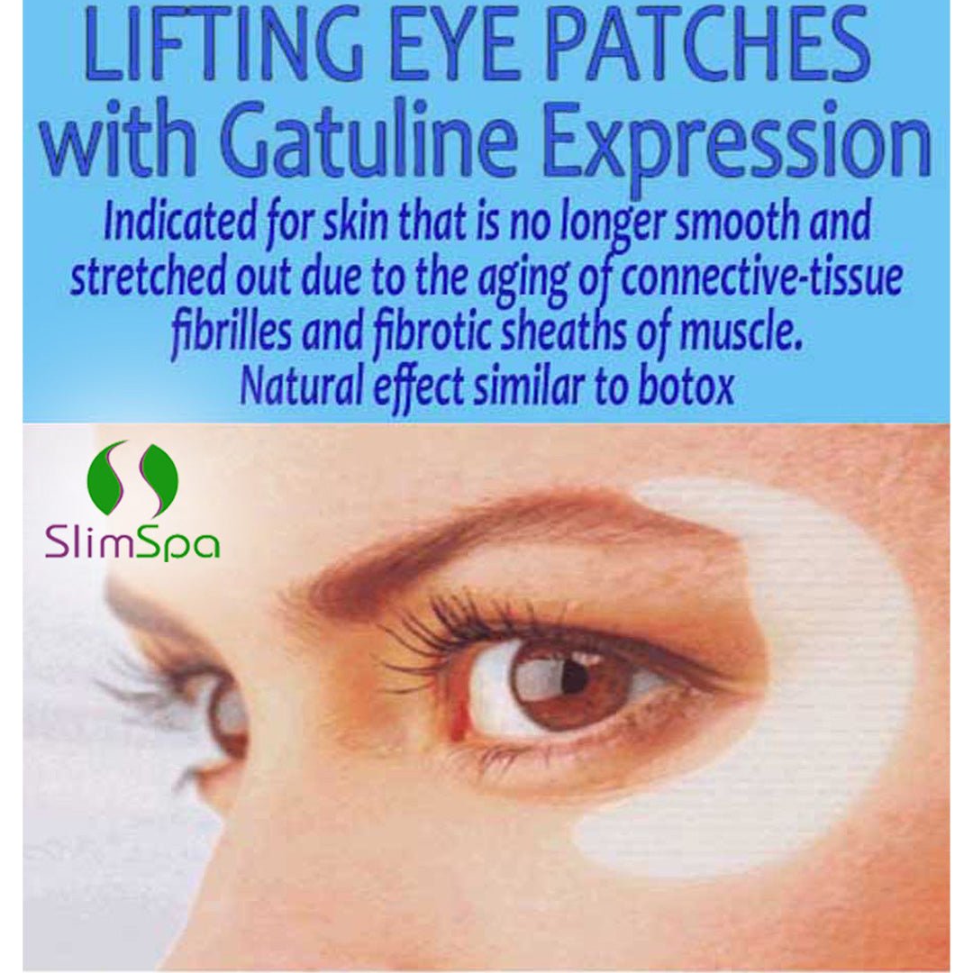 Eye Patch with Gatuline Expression | Anti - Wrinkle Alternative for Spas | Anti - Aging Eye Treatment (2 pack) - SlimSpaOnline