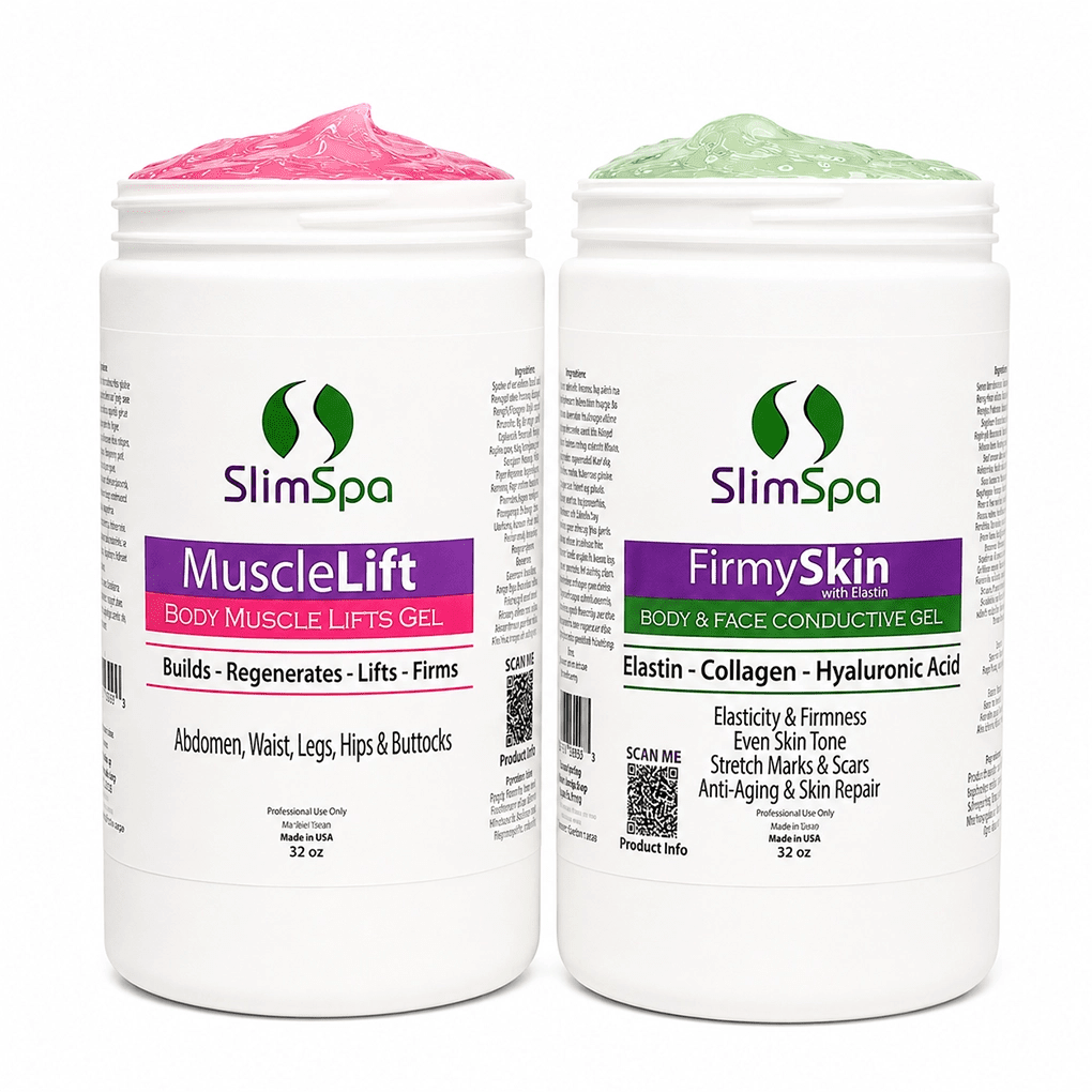 Firm and Lift Combo Gel 32oz – Professional Skin Tightening & Body Lifting Duo for Estheticians - SlimSpaOnline