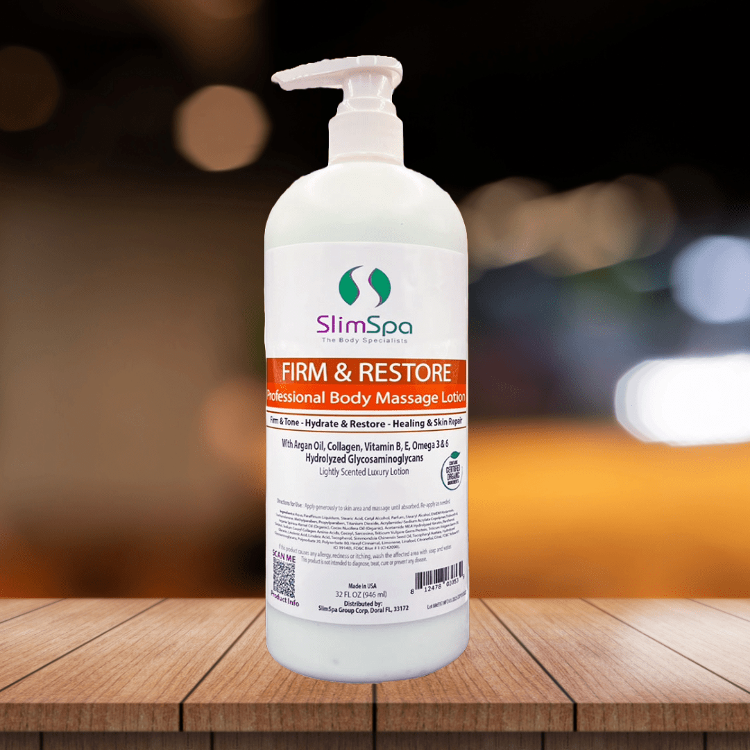 FIRM & RESTORE Professional Body Massage Lotion 32 oz. - SlimSpaOnline