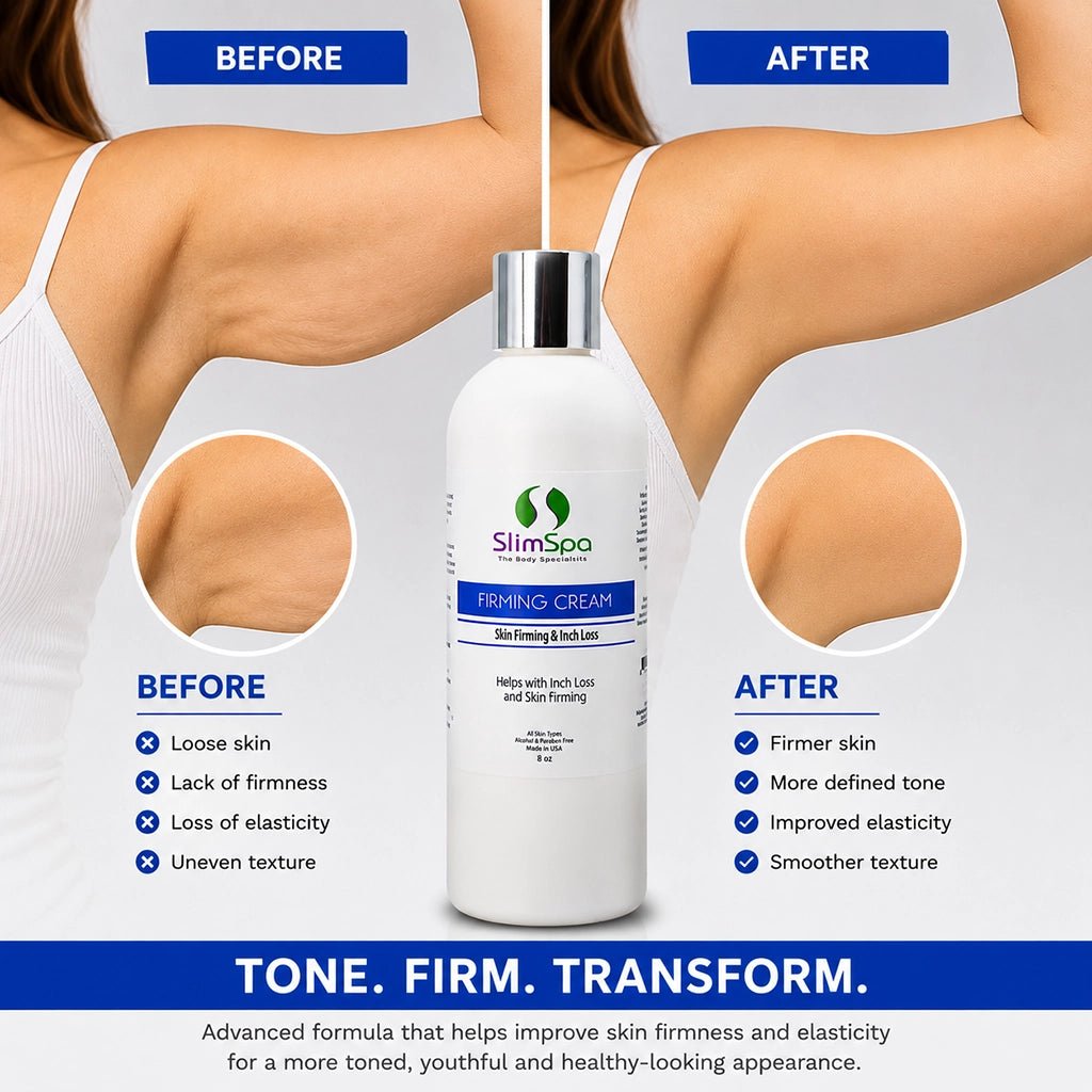 Firming Solution Cream 8oz – Professional Collagen & Elastin Skin Tightening Treatment - SlimSpaOnline