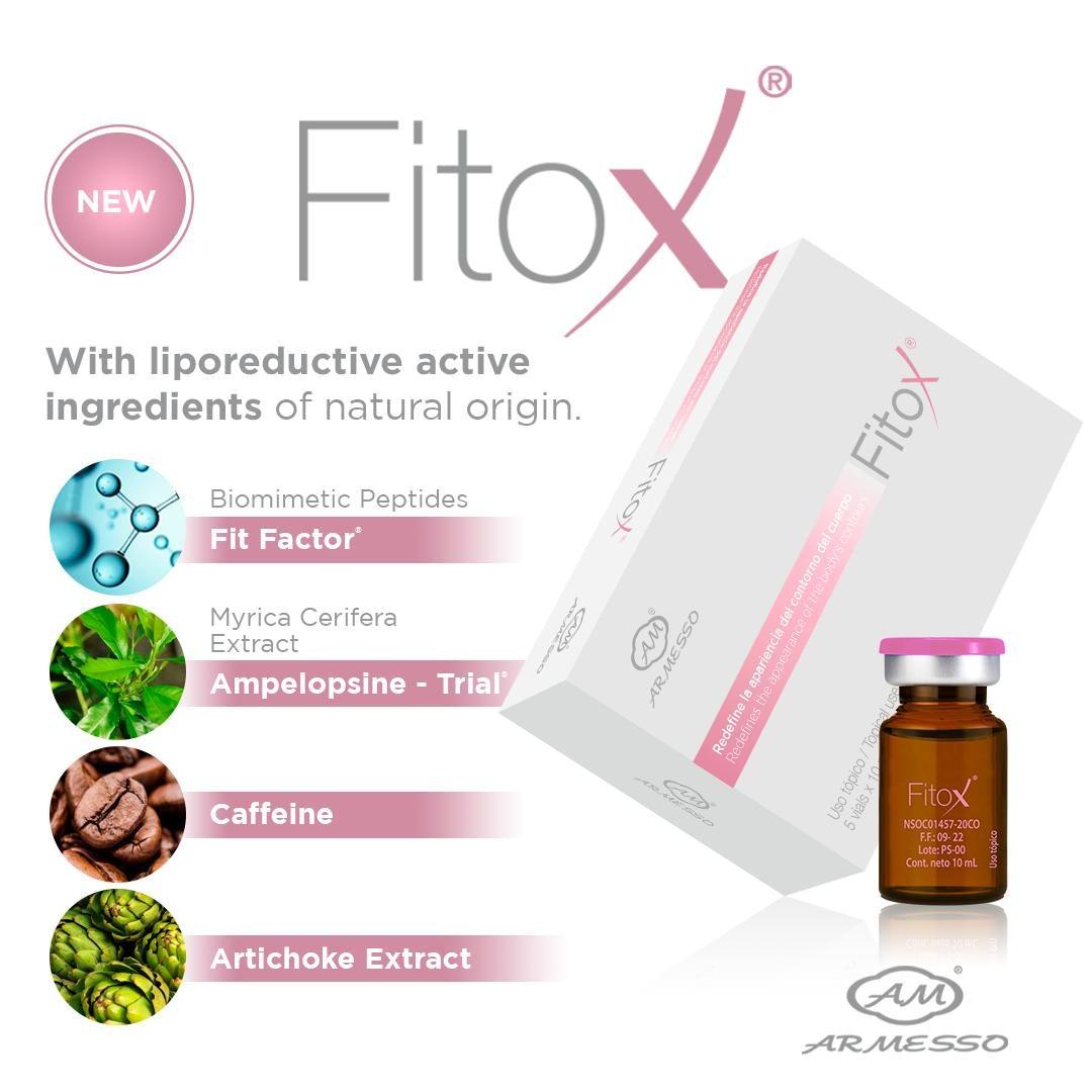 FITOX (5 Vials x 10 ml ea) - SlimSpaOnline