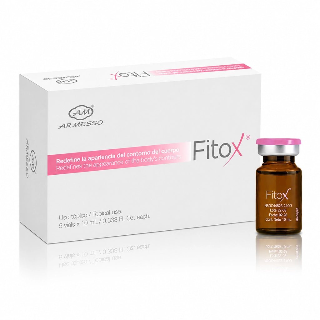 FITOX Lipolytic Body Contouring Vials – Professional Biomimetic Peptide Mesotherapy (5x10ml) - SlimSpaOnline
