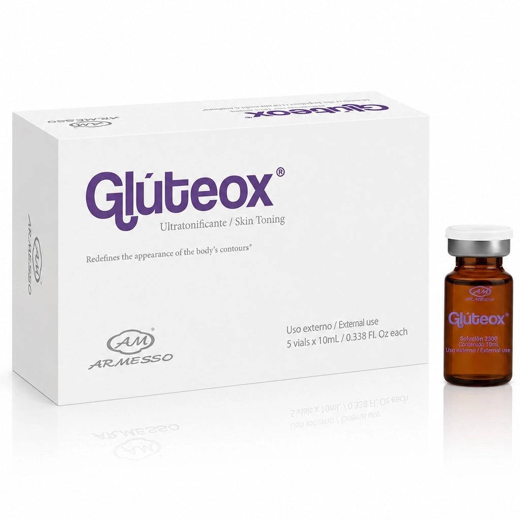 GLÚTEOX Buttock Lift & Firming Vials – Professional Non-Invasive Mesotherapy, 5x10ml (50ml) - SlimSpaOnline