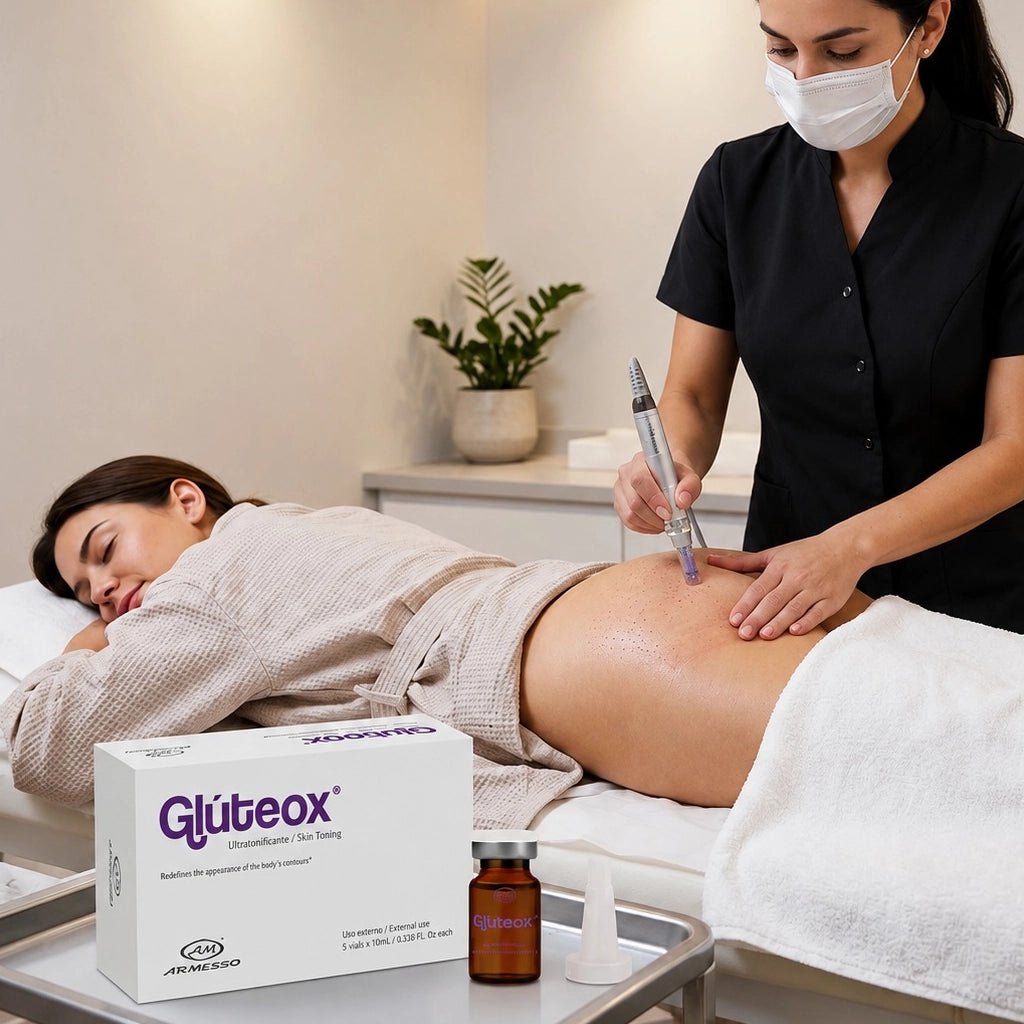 GLÚTEOX Buttock Lift & Firming Vials – Professional Non-Invasive Mesotherapy, 5x10ml (50ml) - SlimSpaOnline