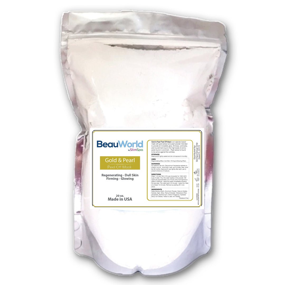 Gold & Pearl Peel - Off Mask 20 oz. - SlimSpaOnline