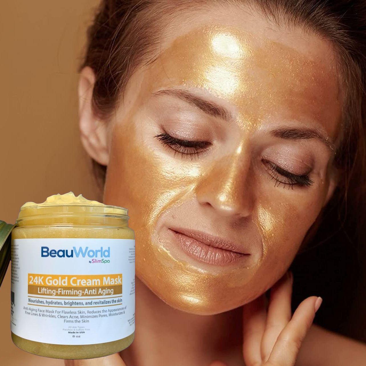 24K GOLD Facial Cream MASK 8oz.-0