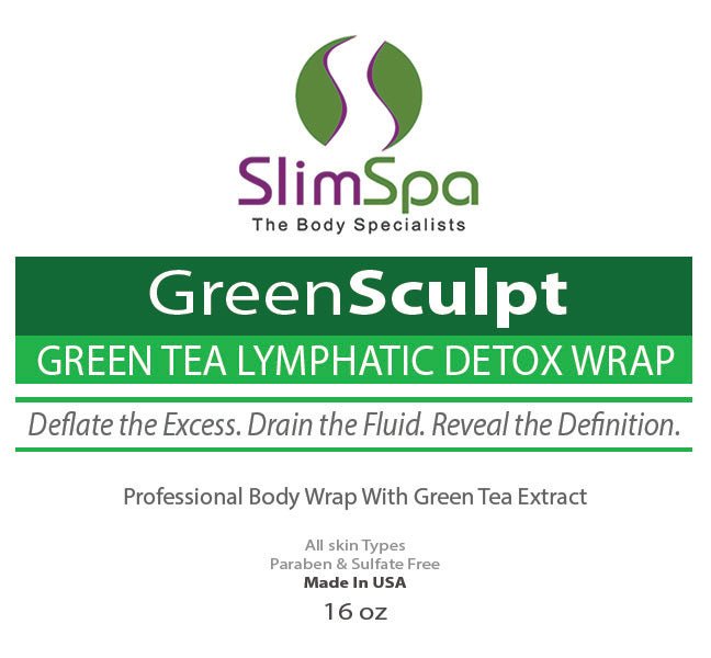 GreenSculpt™ Green Tea Lymphatic Detox Wrap 16 oz - SlimSpaOnline