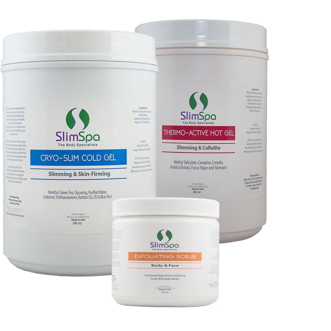 Hot & Cold (2x64 oz) Gel Kit - SlimSpaOnline