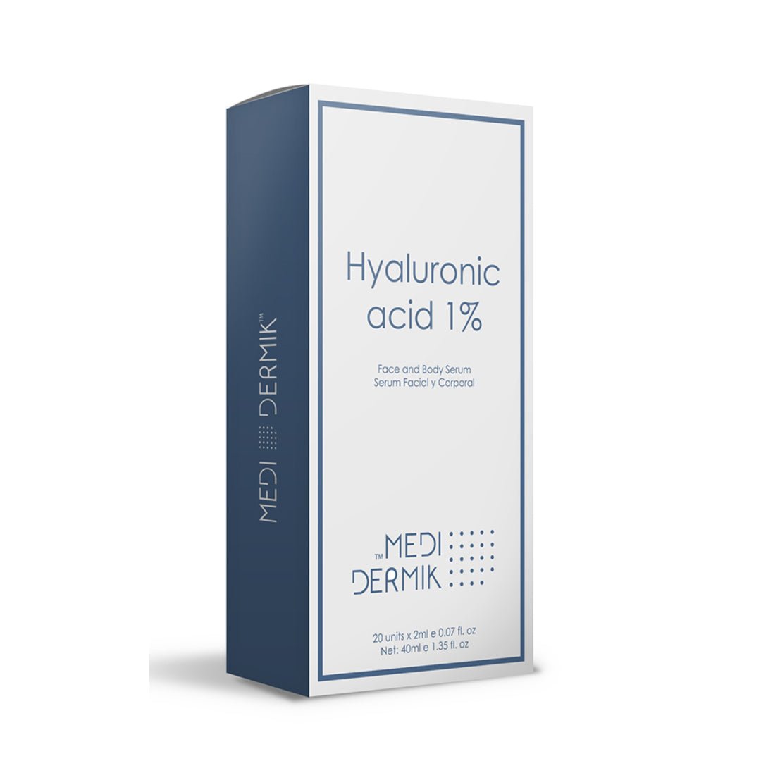 Hyaluronic Acid 1% Ampoules DERMIK — professional deep hydration & skin rejuvenation mesotherapy | SlimSpa