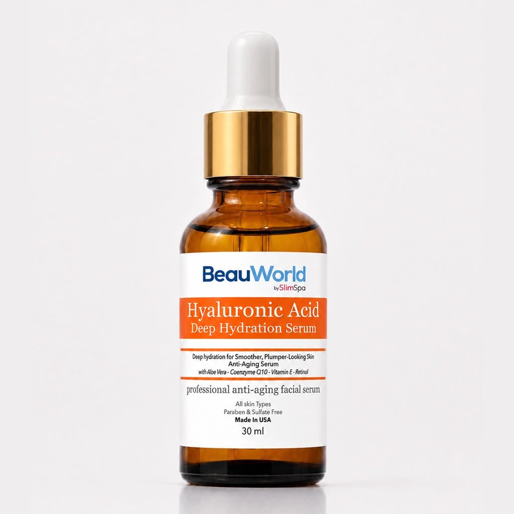 Hyaluronic Acid Plus Serum 30ml – Professional Deep Hydration & Skin Plumping Facial Serum - SlimSpaOnline