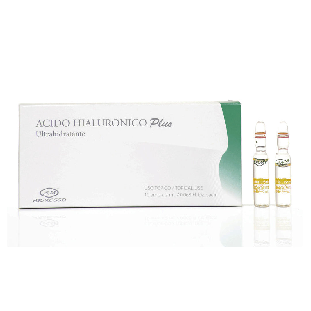 HYALURONIC ACID PLUS 1% (10 Ampoules x 2 ml ea.)