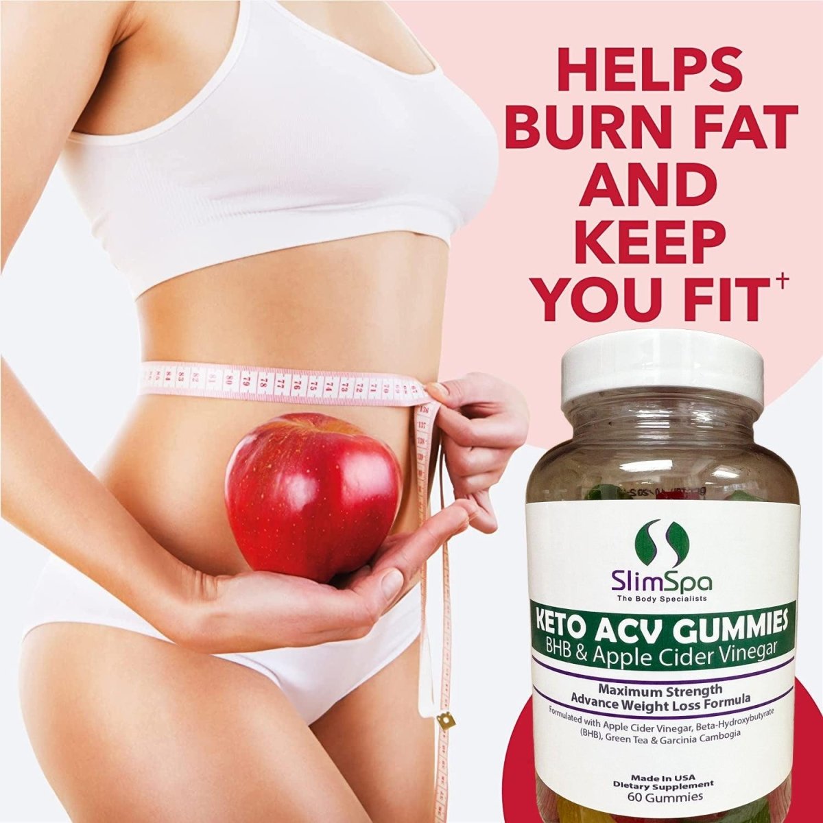KETO ACV Gummies (60) - SlimSpaOnline