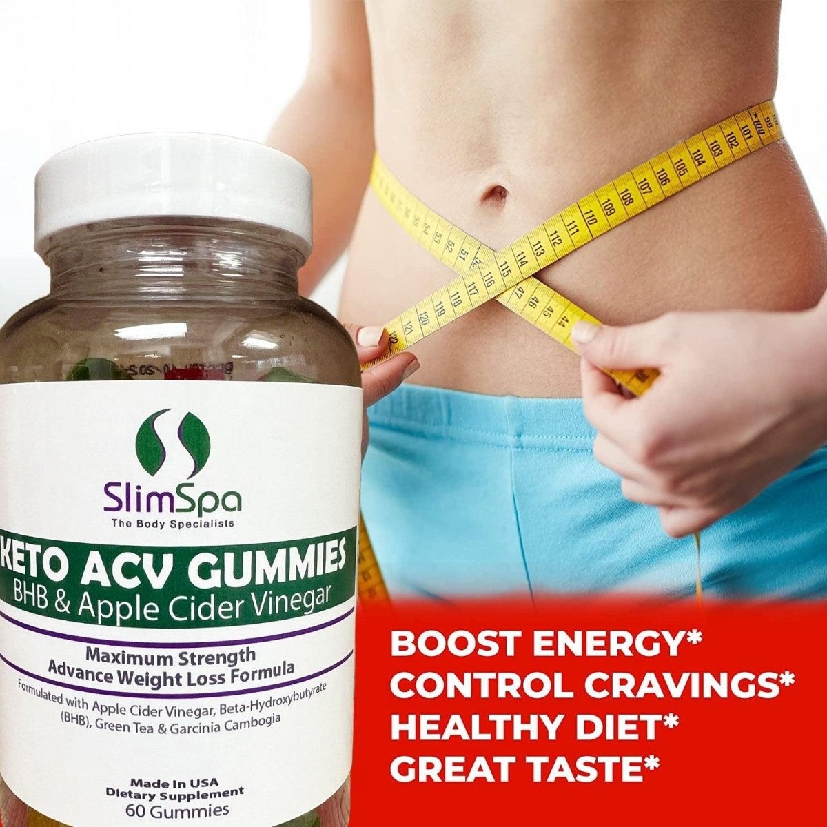 KETO ACV Gummies (60) - SlimSpaOnline